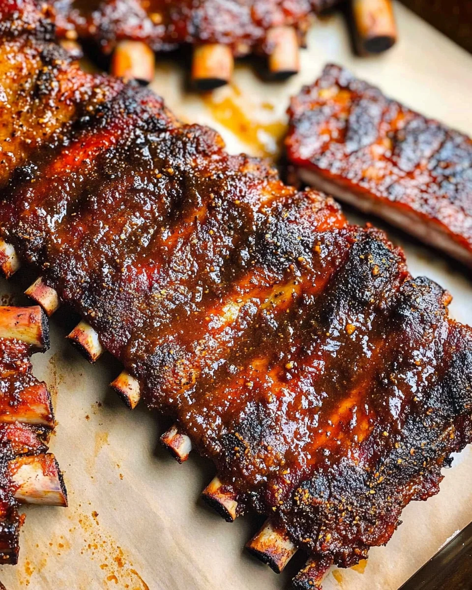 Fall-Off-The-Bone Dry Rub Ribs