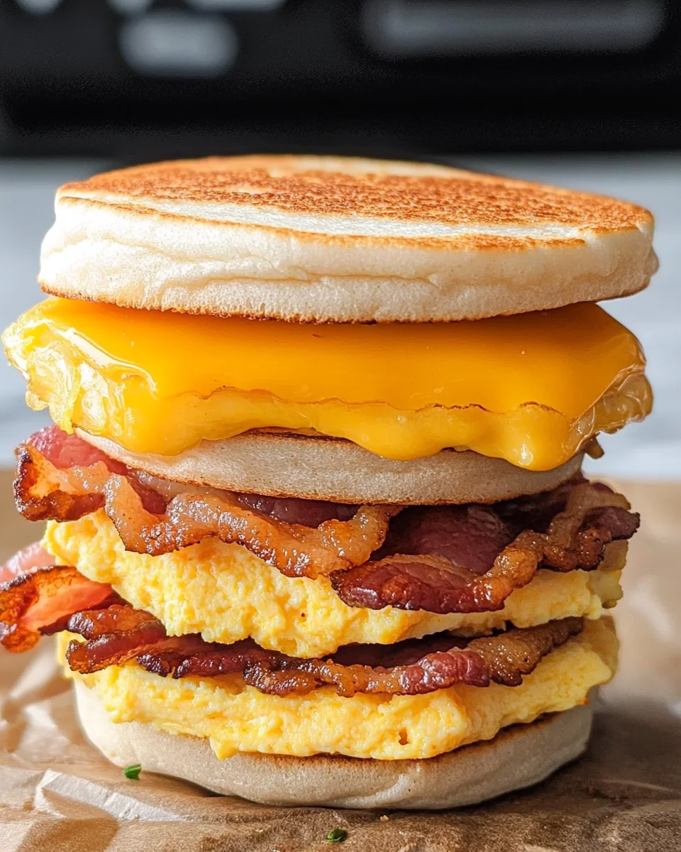 Freezer Breakfast Sandwiches