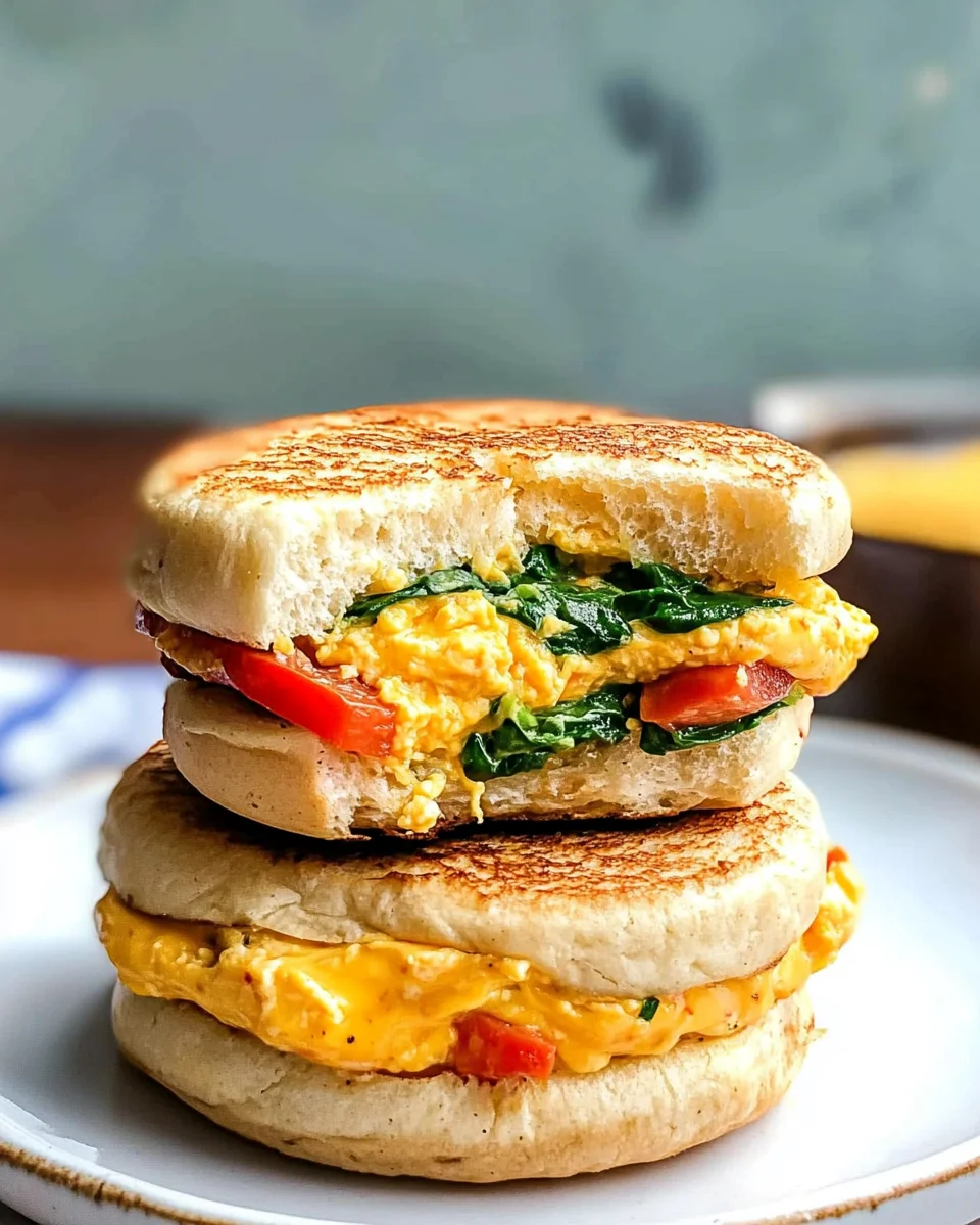 Freezer Friendly Breakfast Sandwiches