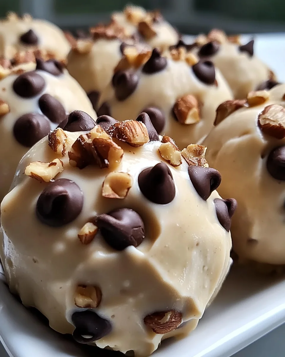 Frozen Greek Yogurt Peanut Butter Bites