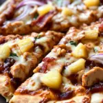 Hawaiian BBQ Chicken Pizza