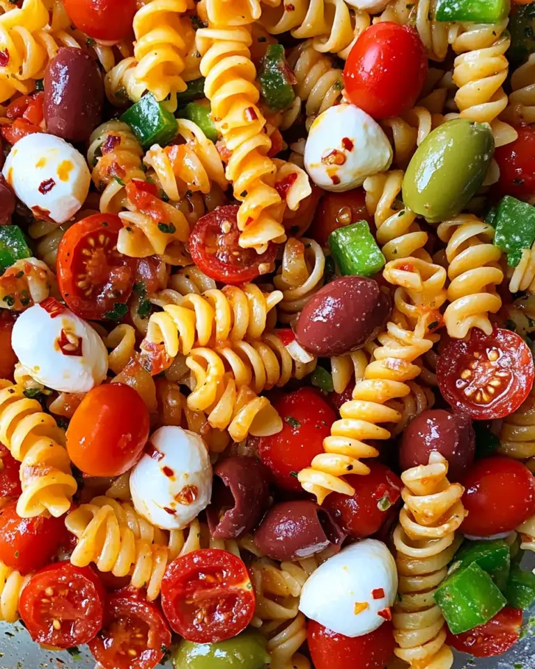 Healthy Italian Pasta Salad