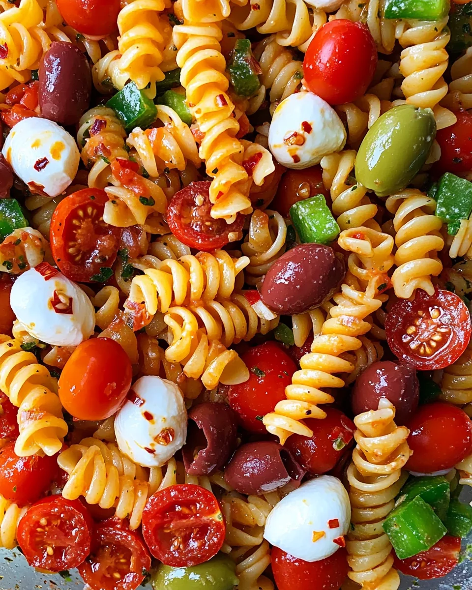 Healthy Italian Pasta Salad 25 Healthy Italian Pasta Salad