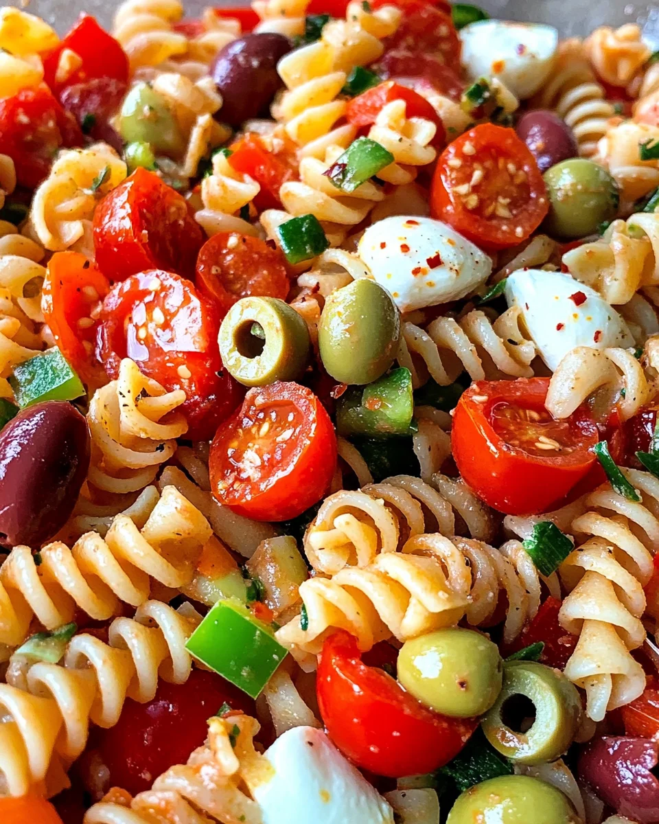 Healthy Italian Pasta Salad 26 Healthy