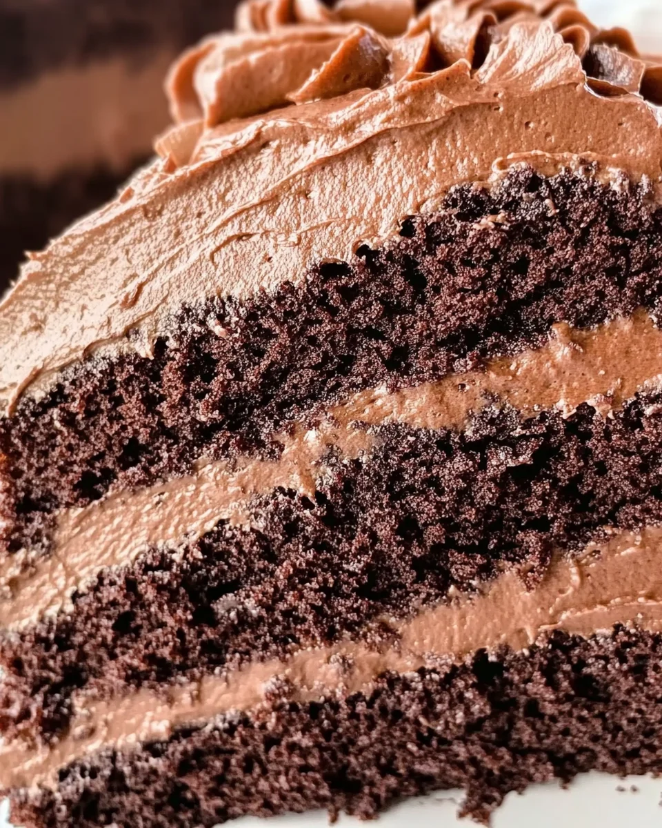 Homemade Chocolate Cake