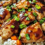 Honey BBQ Chicken Rice
