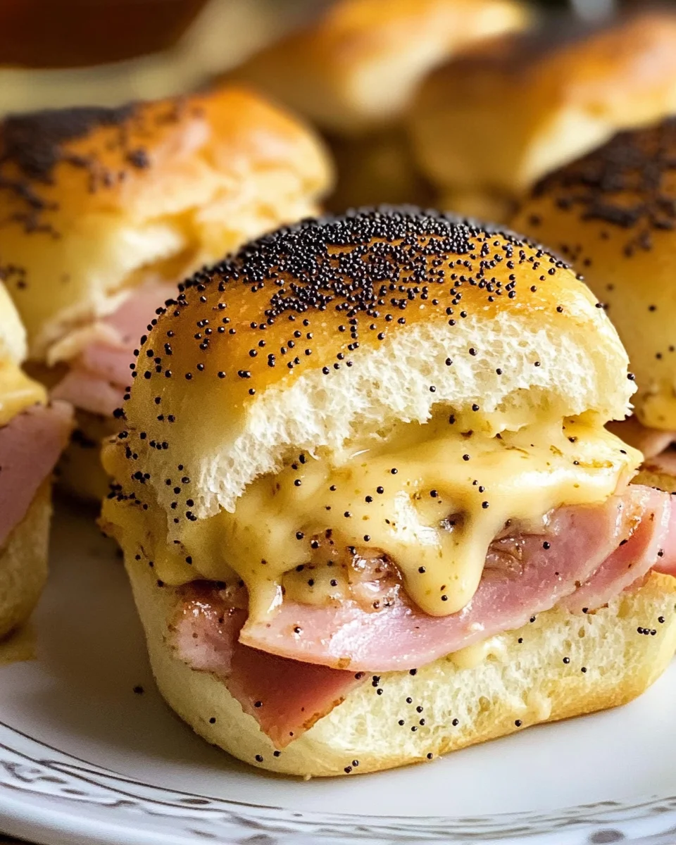 Hot Ham and Cheese Sliders