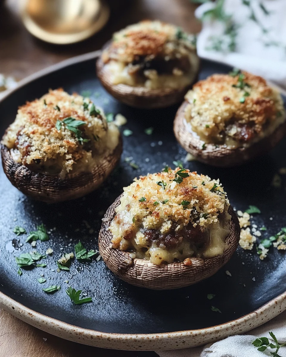 Ina Garten Sausage Stuffed Mushrooms Recipe