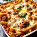 Italian Sausage Penne Casserole
