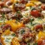 Italian Sausage & Pepper Casserole