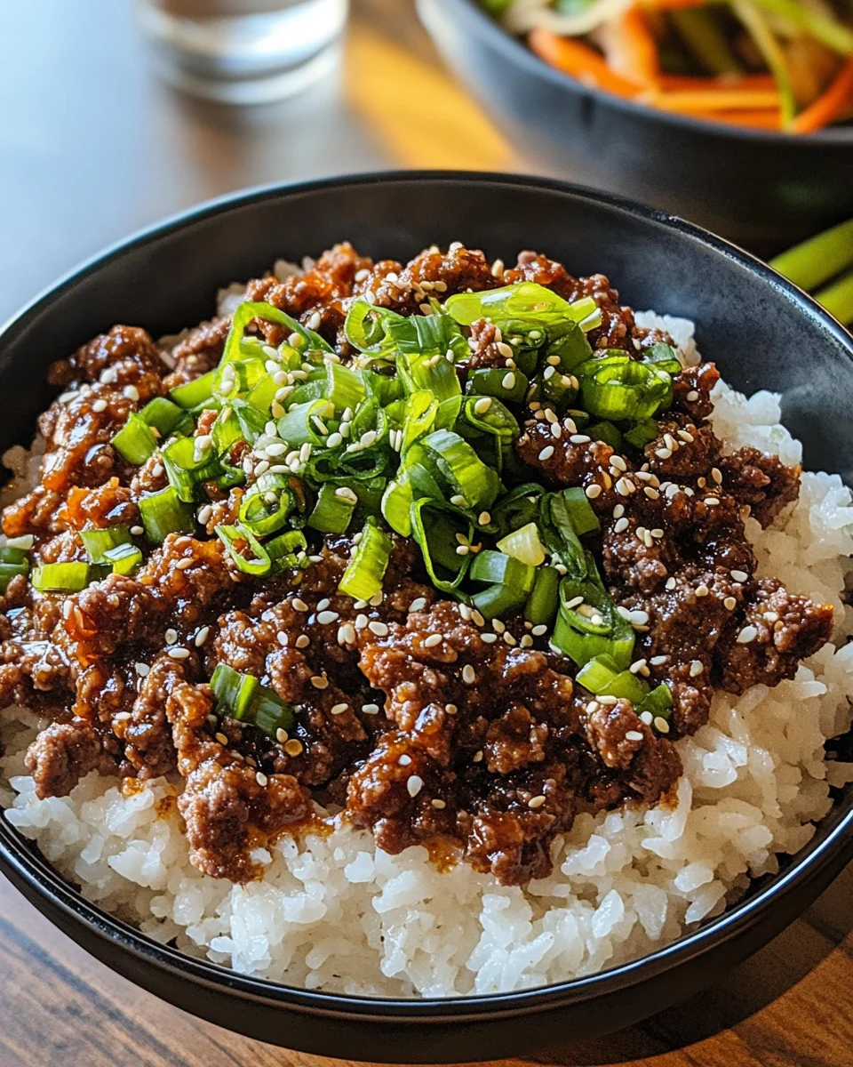 Korean Beef Bowl 16 Korean