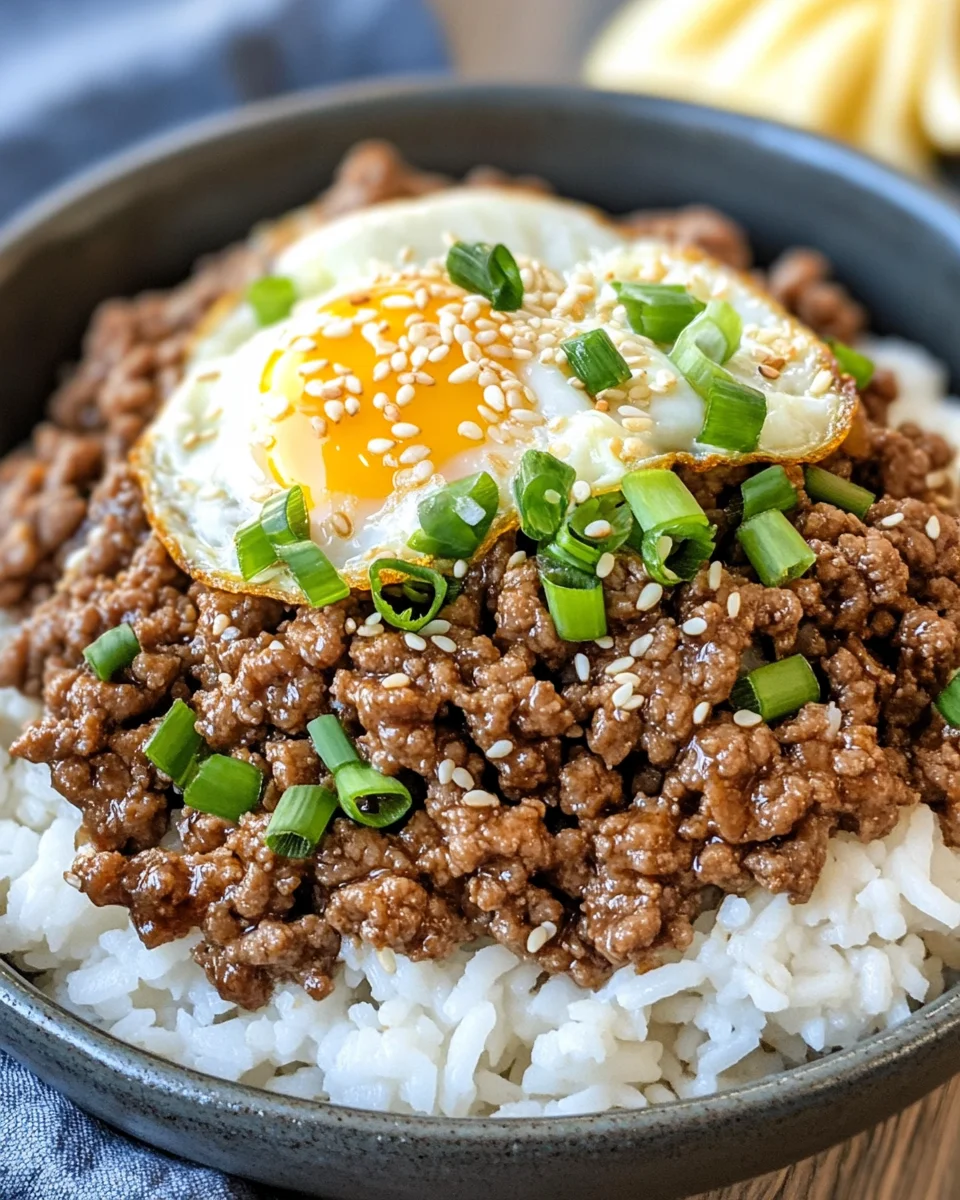 Korean Ground Beef Bowl (25-Minutes) 17 Korean Ground Beef Bowl (25-Minutes)