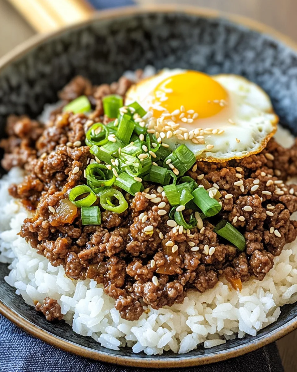 Korean Ground Beef Bowl (25-Minutes) 19 Korean