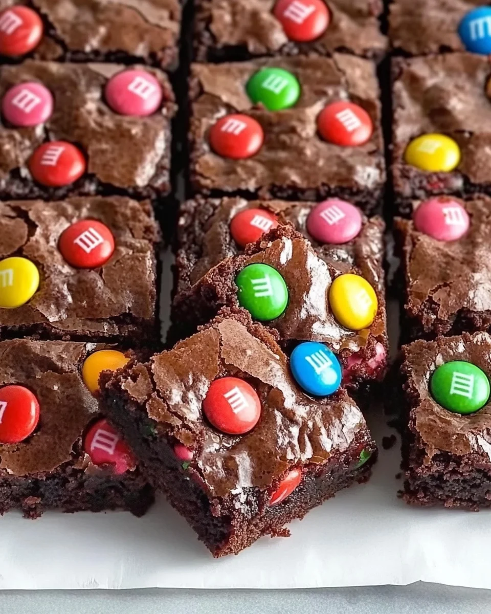 M&M's Brownies Recipe
