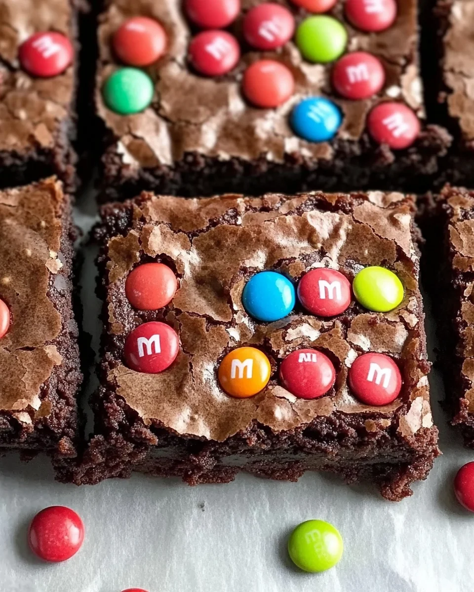 MMs Brownies Recipe 2