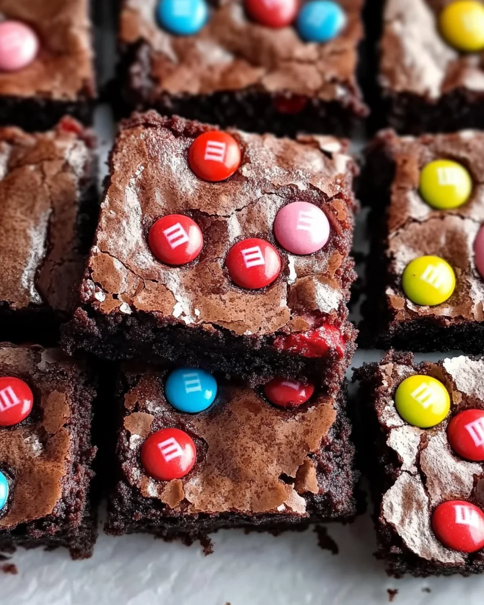 MMs Brownies Recipe 3