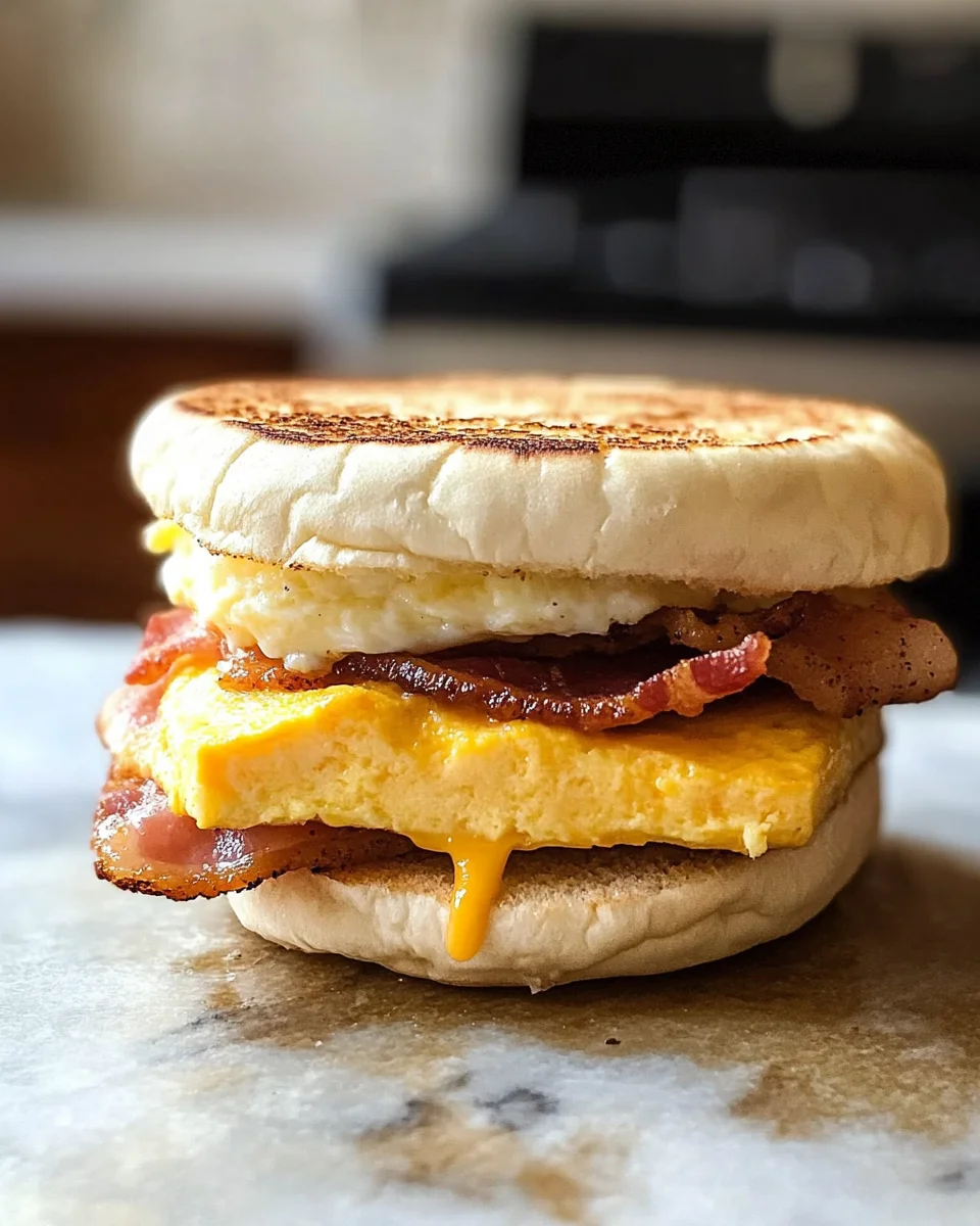 Make Ahead Breakfast Sandwiches