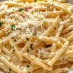 One Pot Creamy Garlic Pasta (Just 20 Minutes!)