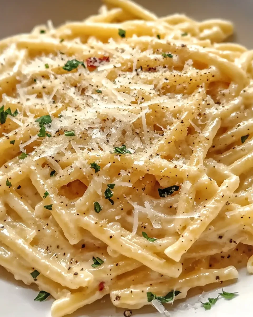 One Pot Creamy Garlic Pasta (Just 20 Minutes!)