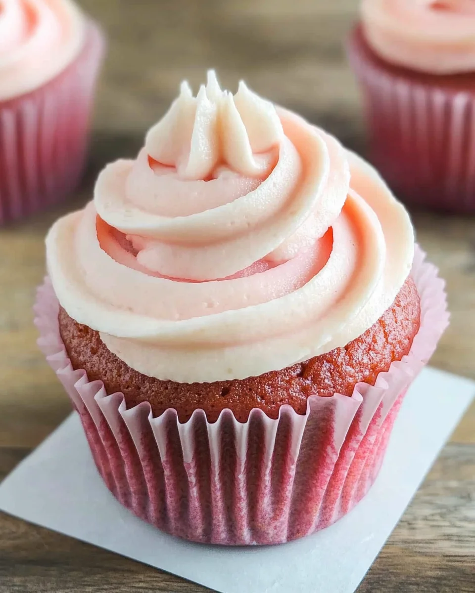 Pink Velvet Cupcake Recipe