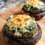 Portabella Veggie Burger Mushroom Melts