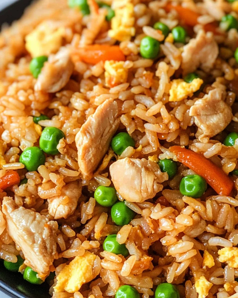 Quick & Easy Chicken Fried Rice