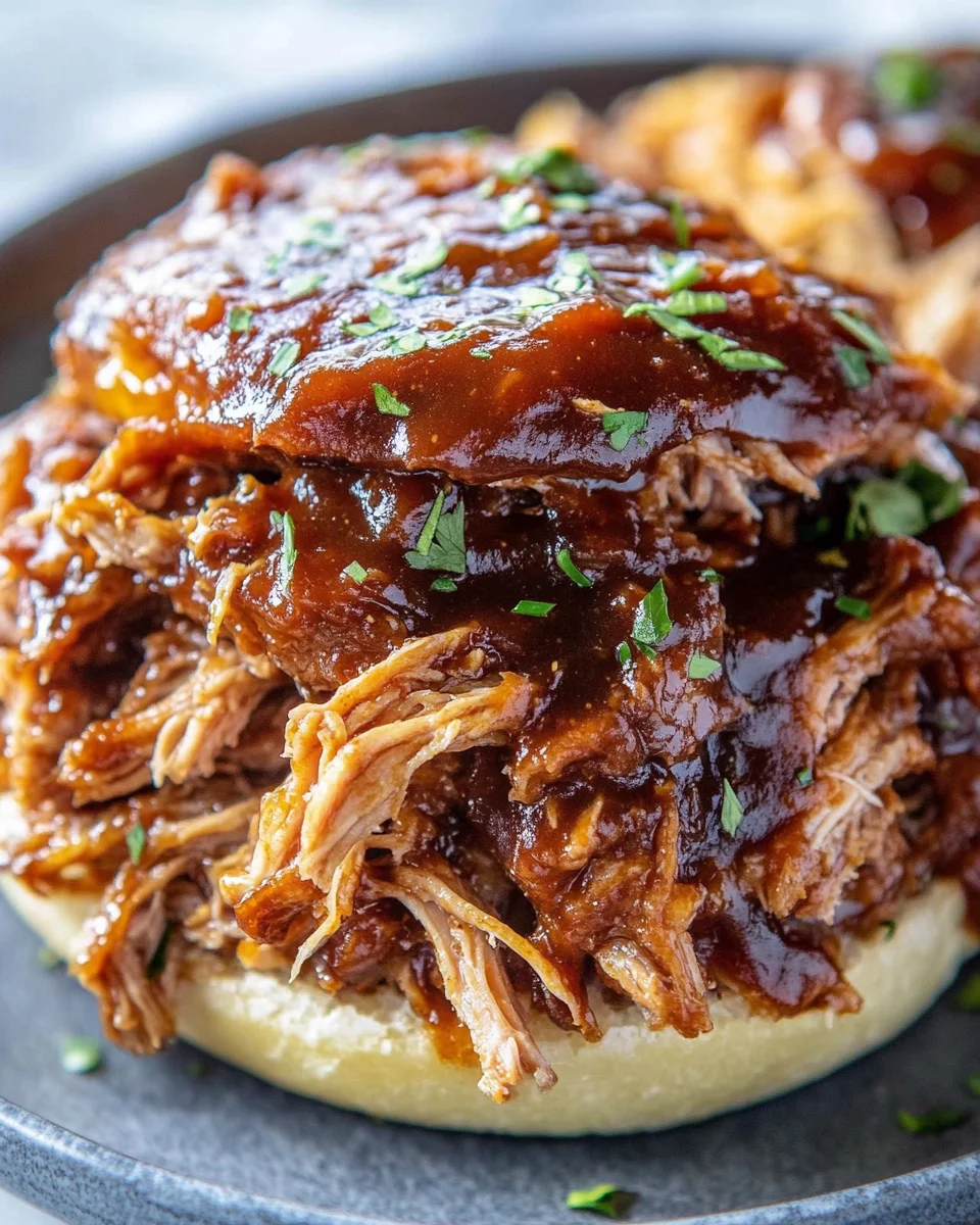 Slow Cooker BBQ Pulled Pork