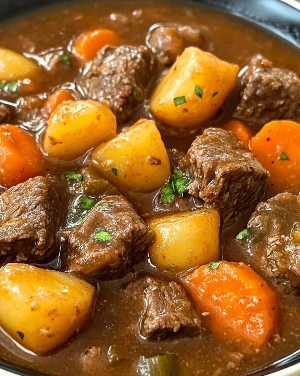Slow Cooker Beef Stew