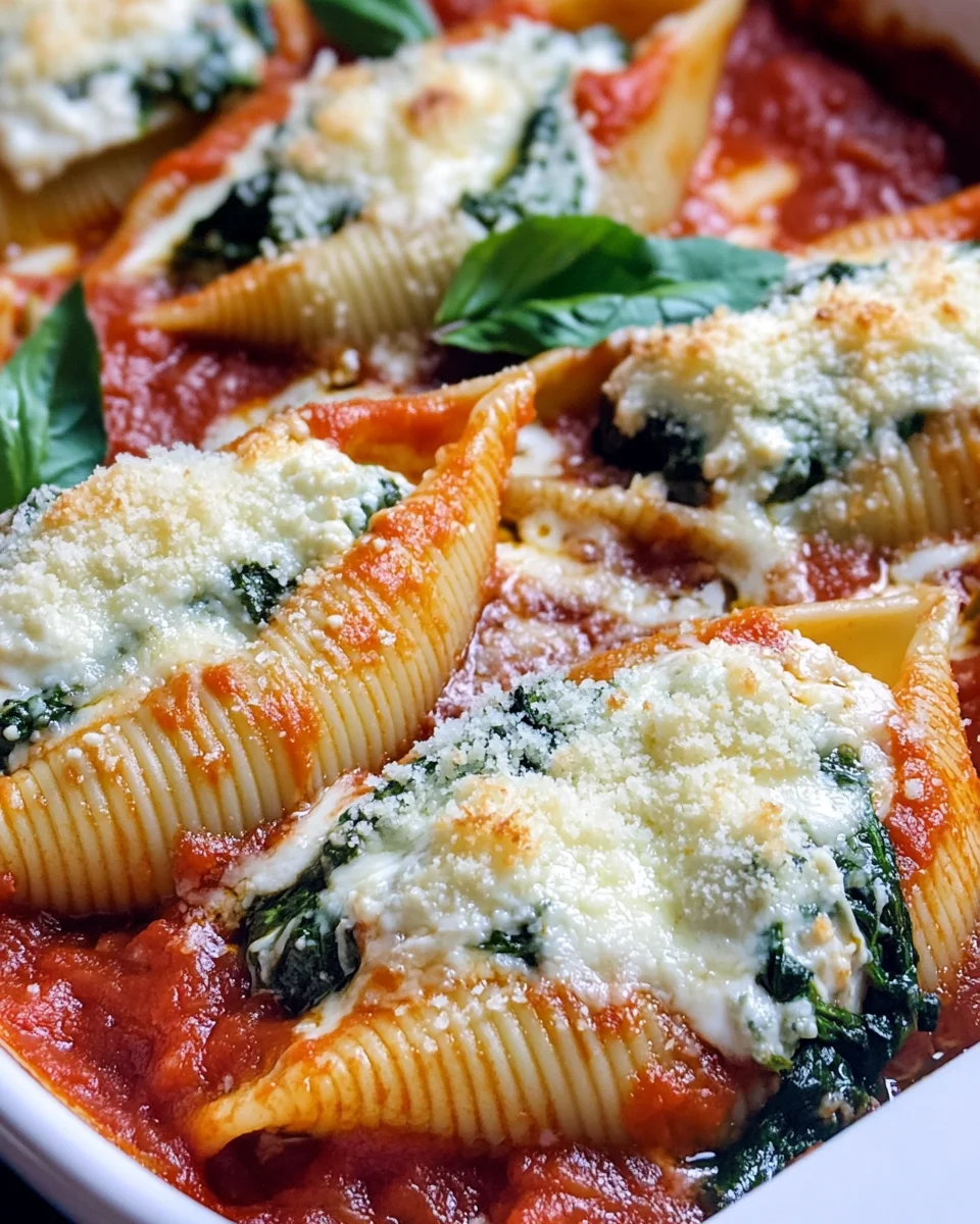 Spinach and Ricotta Stuffed Shells Recipe 23 Spinach and Ricotta Stuffed Shells Recipe