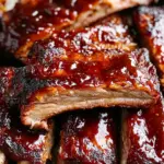 Sticky Oven Barbecue Ribs