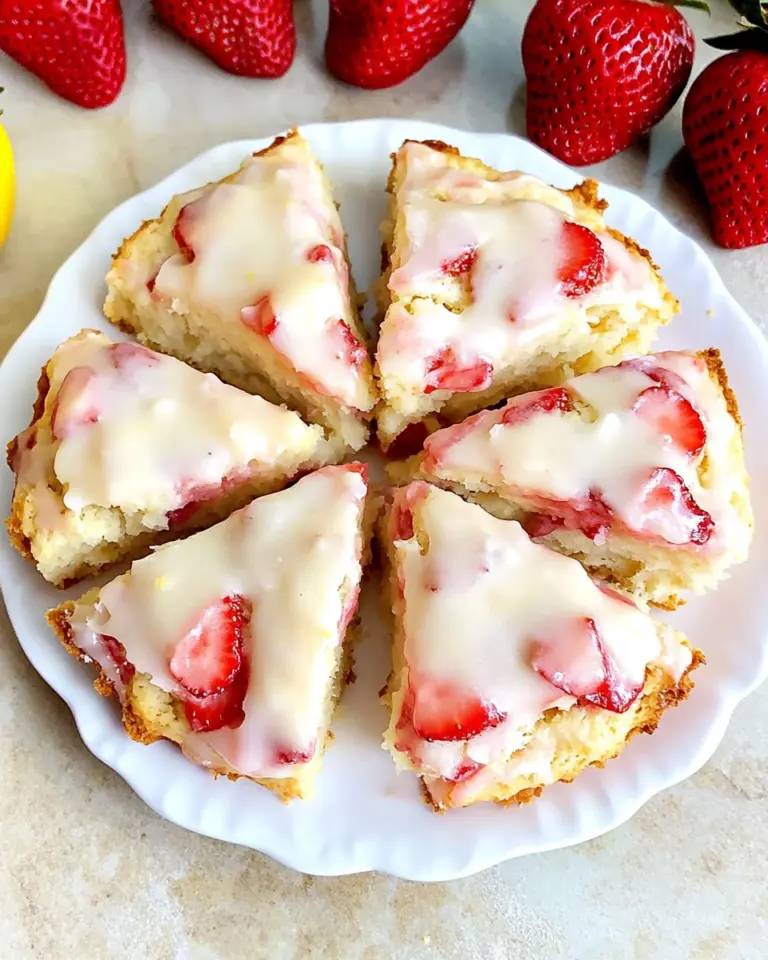 Strawberry Scones