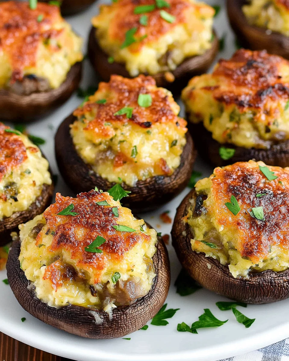 Stuffed Mushrooms Recipe 23 Stuffed