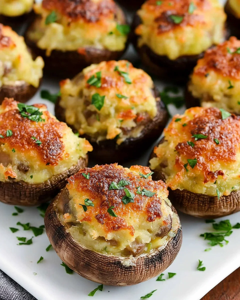 Stuffed Mushrooms Recipe 24 Stuffed