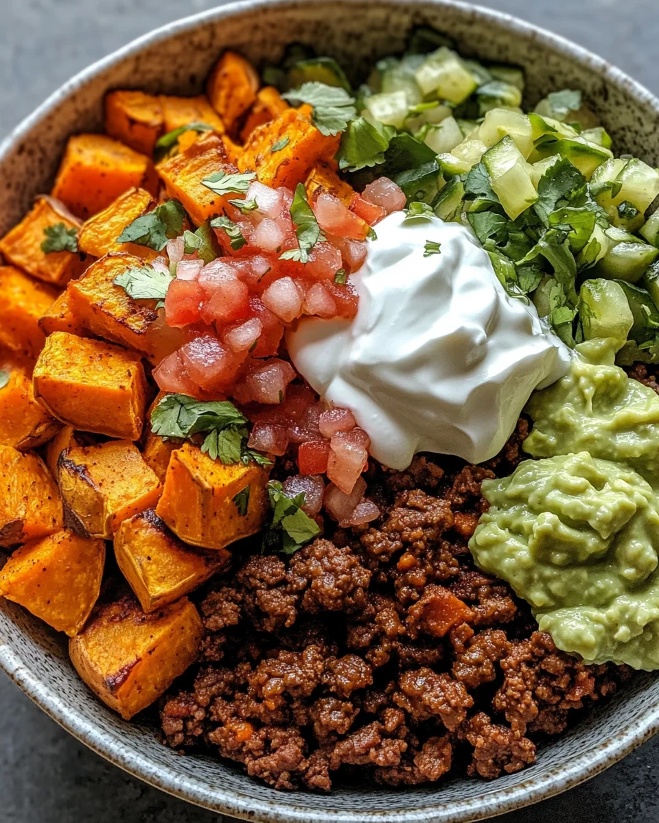 Sweet Potato Taco Bowl