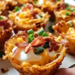 Tater Tot Appetizer Cups
