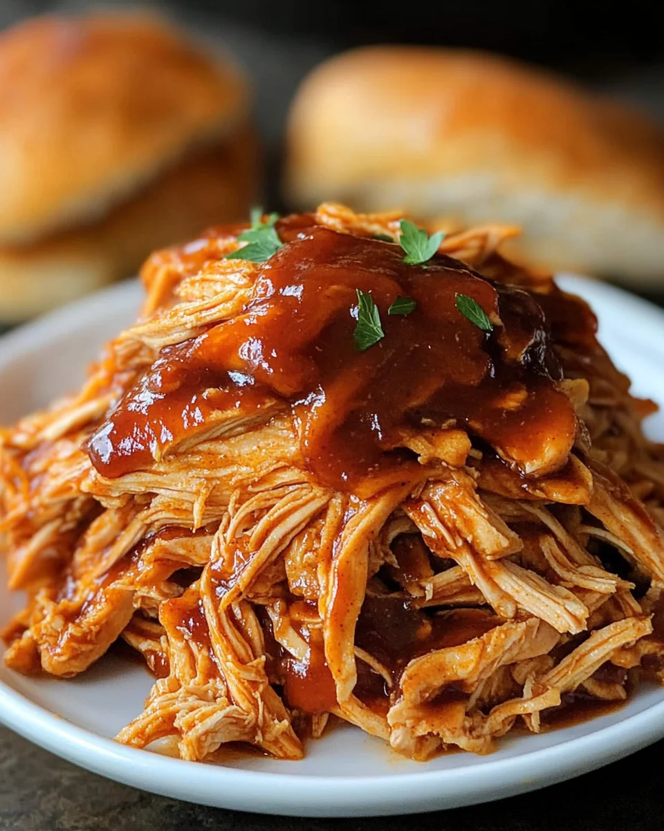 The Best Crockpot BBQ Chicken (Easy Pulled Chicken)