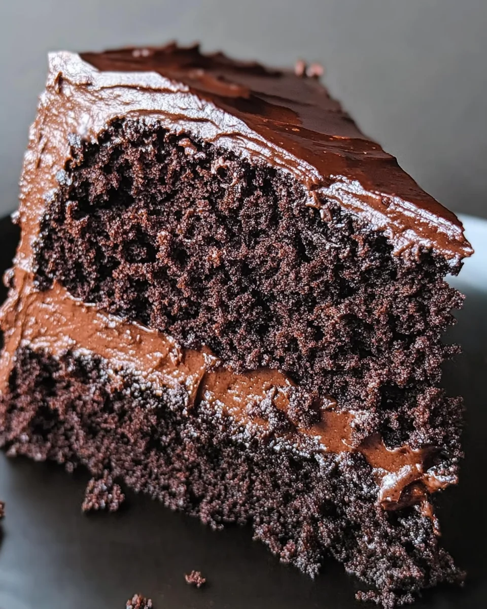 The Most Amazing Chocolate Cake