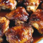 Two Ingredient Crispy Oven Baked BBQ Chicken