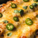 Ultimate Cheesy Venison Enchiladas