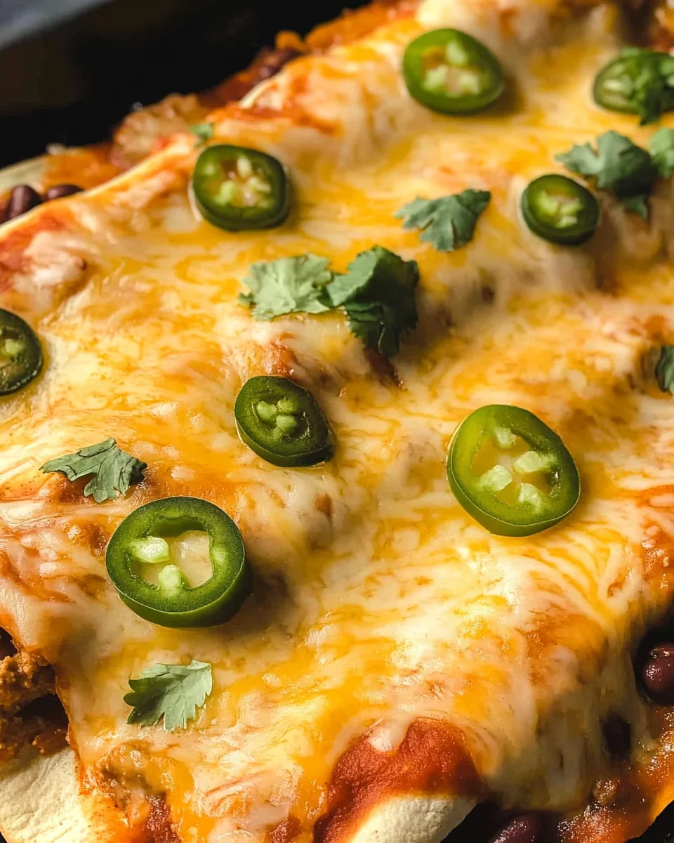 Ultimate Cheesy Venison Enchiladas