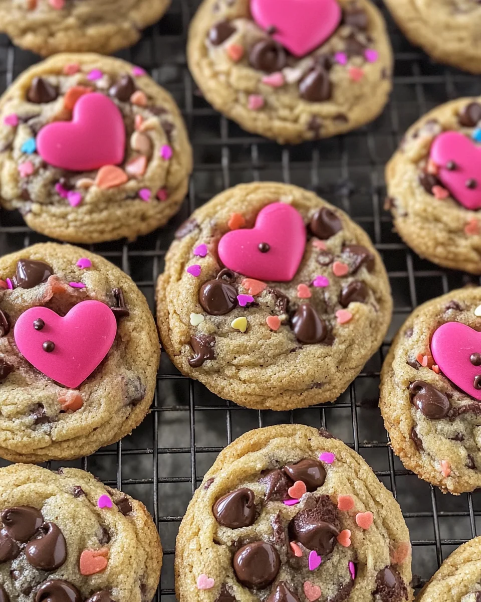 Valentine's Day Chocolate Chip Cookies Recipe