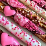 Valentine's Day Chocolate Covered Pretzels Recipe