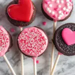 Valentine's Day Oreo Pops