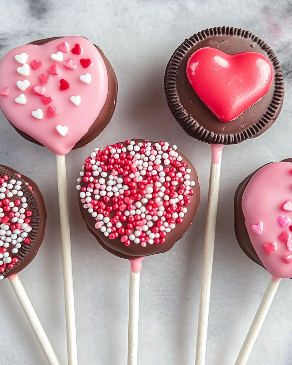 Valentines Day Oreo Pops 2