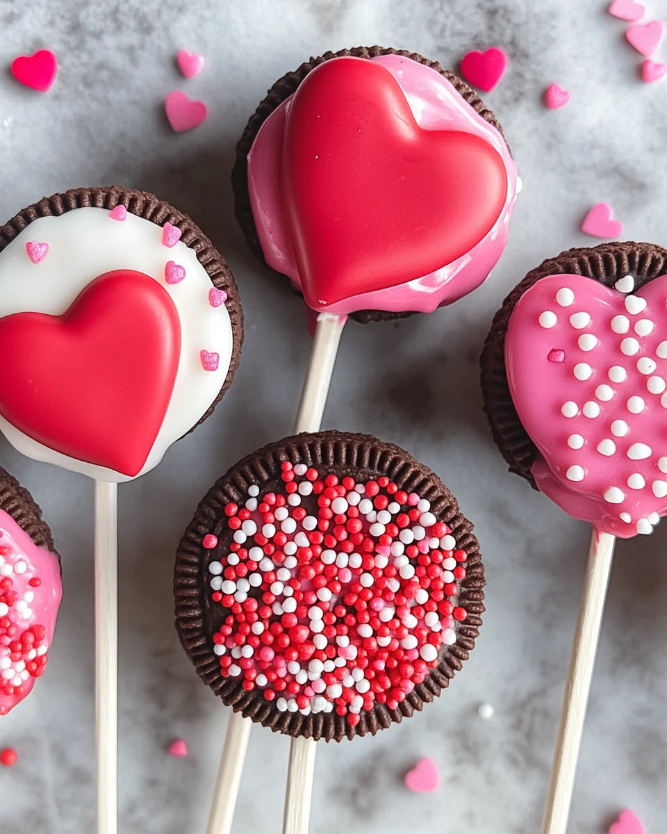 Valentines Day Oreo Pops 3