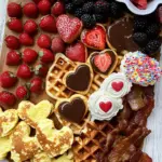 Valentine's Day Waffle Board