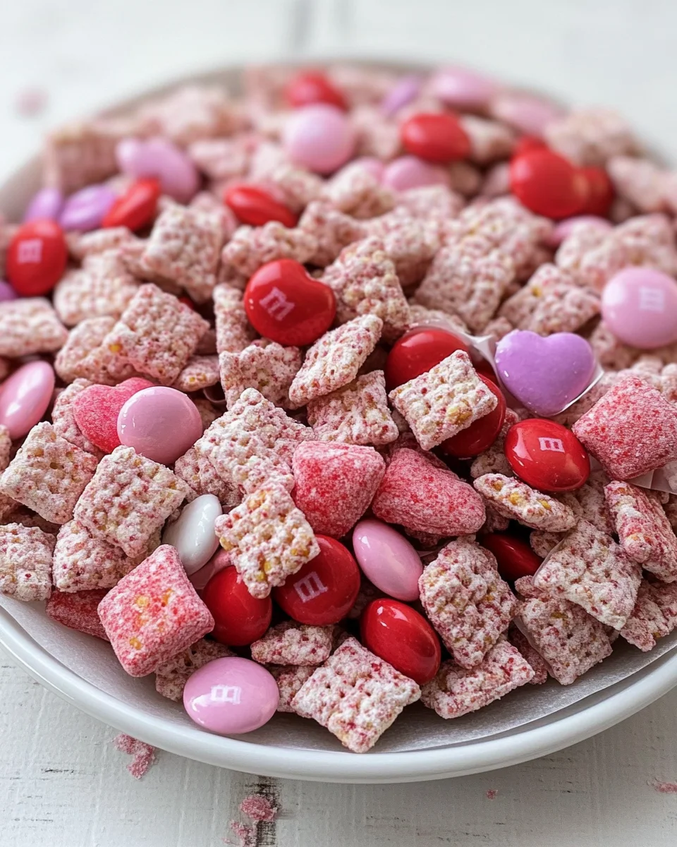 Valentine's day muddy buddies 18 Valentine's day muddy buddies