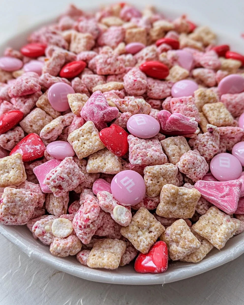 Valentine's day muddy buddies 19 Valentines day muddy buddies 2