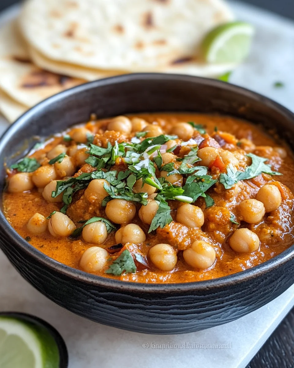 Vegetarian Chickpea Tikka Masala